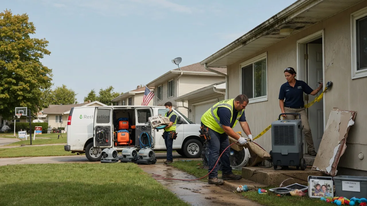 Water Damage Restoration in King, NC near me